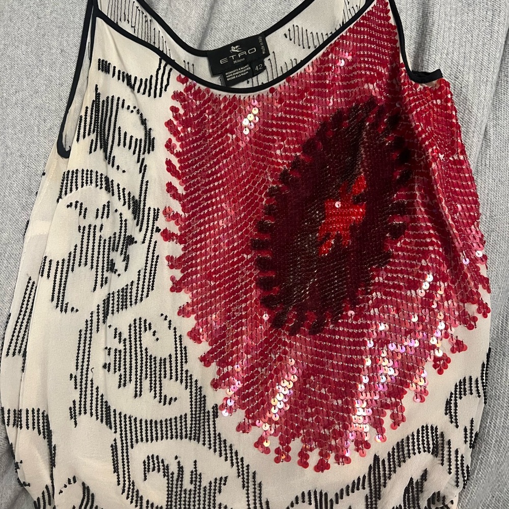 Etro beaded cami 8